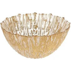 Піали скляні Golden Placer набір 6 шт 600 мл BonaDi Золотистий DP231665 Піали скляні Golden Placer набір 6 шт 600 мл BonaDi Золотистий DP231665