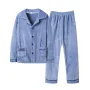 Комплект мужской пижамы No Brand CK-215 Light Blue 3XL