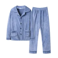 Комплект чоловічої піжами No Brand CK-215 Light Blue L