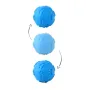 Мяч No Brand DT1149 Blue жевательный резиновый для собак D 6 см со звуком