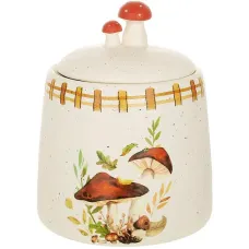 Емкость с крышкой BonaDi Mushroom glade для сыпучих продуктов 900 мл Разноцветный DP232116 Емкость с крышкой BonaDi Mushroom glade для сыпучих продуктов 900 мл Разноцветный DP232116