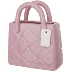 Ваза BonaDi Handbag 16х7х18 см Пудровый DP232133