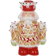 Набір свічників BonaDi Gingerbread Soldier 8.5х6х13 см 2 шт Коричневий (DP232341) Набір свічників BonaDi Gingerbread Soldier 8.5х6х13 см 2 шт Коричневий (DP232341)