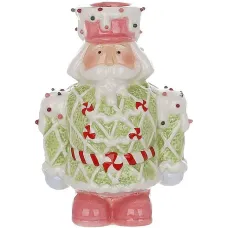 Набір свічників BonaDi Gingerbread Soldier 8.5х6х13 см 2 шт Зелений (DP232342) Набір свічників BonaDi Gingerbread Soldier 8.5х6х13 см 2 шт Зелений (DP232342)