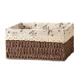 Плетений кошик для зберігання з лози ANbeauty 22,5х16х11 см Brown (AN0103436)