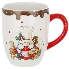 Новорічний кухоль BonaDi Gingerbread from the gnome cook 550 мл DP232356 Новорічний кухоль BonaDi Gingerbread from the gnome cook 550 мл DP232356