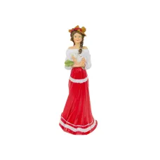 Статуетка Lefard Lady with a dove 26 см Червоний (232938) Статуетка Lefard Lady with a dove 26 см Червоний (232938)