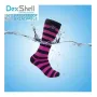 Високі водонепроникні шкарпетки Dexshell Longlite Черно-рожевий S 36-38