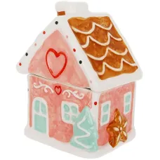 Емкость с крышкой BonaDi Marshmallow-Gingerbread House для сыпучих продуктов 350 мл Разноцветный DP233123 Емкость с крышкой BonaDi Marshmallow-Gingerbread House для сыпучих продуктов 350 мл Разноцветный DP233123