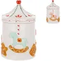 Емкость с крышкой BonaDi Gingerbread carousel для сыпучих продуктов 1500 мл Разноцветный DP233124