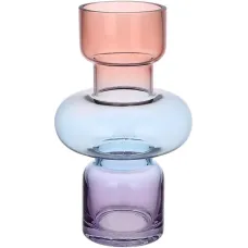 Скляна ваза BonaDi Taru 11х20 см Різнокольоровий DP233179
