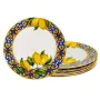 Набір тарілок Lefard Juicy lemons 27 см Різнокольоровий 6 шт AL233209