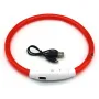 Світлодіодний LED нашийник Lesko L-18 L Red (11903-69352)
