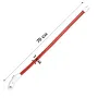 Світлодіодний LED нашийник Lesko L-18 L Red (11903-69352)