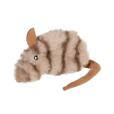 Іграшка для котів Collar GiGwi Refillable Catnip Мишка з котячою м'ятою 10 см Бежево-коричневий (15394) Іграшка для котів Collar GiGwi Refillable Catnip Мишка з котячою м'ятою 10 см Бежево-коричневий (15394)