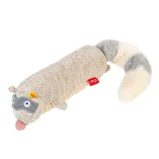 Іграшка для собак Collar GiGwi Plush Friendz Єнот з пищалкою текстиль 17 см Бежево-сірий (15490) Іграшка для собак Collar GiGwi Plush Friendz Єнот з пищалкою текстиль 17 см Бежево-сірий (15490)