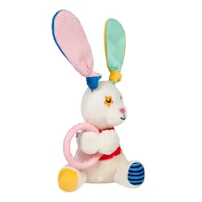 Іграшка для собак Collar GiGwi Plush Friendz Зайчик з кільцем і пищалкою текстиль 16х11 см Різнокольоровий (Collar2257) (15491) Іграшка для собак Collar GiGwi Plush Friendz Зайчик з кільцем і пищалкою текстиль 16х11 см Різнокольоровий (Collar2257) (15491)