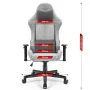 Комп'ютерне крісло Hell's Chair HC-1006 Grey Black (5905496912224)