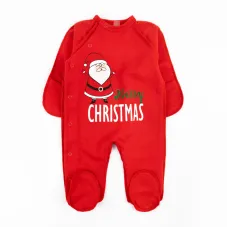 Человечек ясельный с начесом Dexter’s santa 56 см Красный