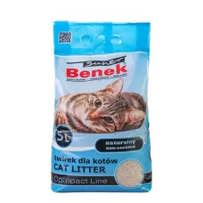 Наповнювач бентонітовий для котячих туалетів Super Benek Компакт 5 л (7010036)