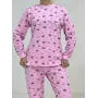 Піжама жіноча Triko Сердечки 48-50 Різнокольоровий (73380850-2)