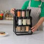 Набор стеклянных баночек для специй с органайзером No Brand YZDJQX 18 шт (2104618407)