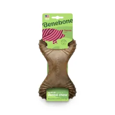 Іграшка для гризіння Benebone Dental Chew Бекон 19,05х11,17 см Коричневий (860350) Іграшка для гризіння Benebone Dental Chew Бекон 19,05х11,17 см Коричневий (860350)