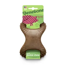 Іграшка для гризіння Benebone Dental Chew Бекон 13,97х8,89 см Коричневий (880300) Іграшка для гризіння Benebone Dental Chew Бекон 13,97х8,89 см Коричневий (880300)