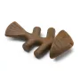 Іграшка для гризіння Benebone Fishbone Лосось 17,78х11,43 см Коричневий (420300)