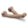 Іграшка для гризіння Benebone Puppy Wishbone Бекон 17,78х12,19 см Коричневий (809600)