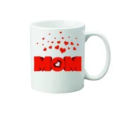 Чашка з принтом Vivay Mom 330 мл Білий (hub_4omjmy) Чашка з принтом Vivay Mom 330 мл Білий (hub_4omjmy)