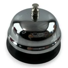Колокольчик портье No Brand 5,8х5 см Черный хром (DN25196N)