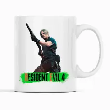 Кружка для игроманов Кавун Resident Evil 4 Remake 320 мл Белый (К001770) Кружка для игроманов Кавун Resident Evil 4 Remake 320 мл Белый (К001770)