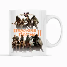 Кружка для игроманов Кавун Games Dragon's Dogma 2 320 мл Белый (К001772) Кружка для игроманов Кавун Games Dragon's Dogma 2 320 мл Белый (К001772)
