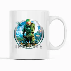 Кружка для игроманов Кавун Halo Infinite 320 мл Белый (К001793) Кружка для игроманов Кавун Halo Infinite 320 мл Белый (К001793)