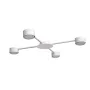 Люстра стельова MSK Electric Copter на чотири круглих плафони під лампи GX53 NL 8040-4 WH Білий (618809)