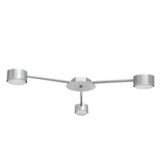 Люстра стельова MSK Electric Copter на три круглих плафони під лампи GX53 NL 8040-3 AL Сірий (618834)