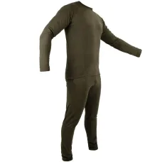 Комплект термобілизни чоловічої Tribe Microfleece M Оливковий (T-KA-0015 Оlive-M)