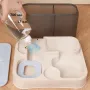 Миска с автоматической поилкой Taotaopets 193306 Gray-White 11759-69016