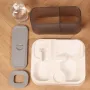 Миска с автоматической поилкой Taotaopets 193306 Gray-White 11759-69016