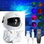 Проектор-ночник No Brand HR-F2 White Астронавт с гитарой 12,5х7,6 см 13059-83040