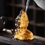 Фігурка для чайної церемонії Lesko ZBY-2407303 Король Мавп 110x120 мм Gold (12978-83104)