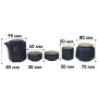 Дорожный набор для чайной церемонии No Brand 45521 Dark Blue 12953-83106