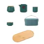Дорожный набор для чайной церемонии No Brand 45521 Dark Green 7 шт 12953-83107