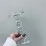 Підсвічник скляний OLens 8030-374 h-17,5 см Доффін