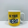 Чашка керамічна OLens 3228 800 мл Be your own hero XXL