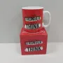 Чашка керамічна OLens 3239 800 мл You are stronger than you think XXL