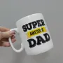Чашка керамічна OLens 3234 800 мл Super awesome dad XXL