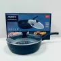Сковорода со стеклянной крышкой Ardesto Gemini Livorno AR1224A Premium 24 см