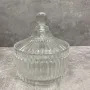 Сахарница с крышкой A-PLUS 009 TG Купол 14,5x15 см Прозрачный